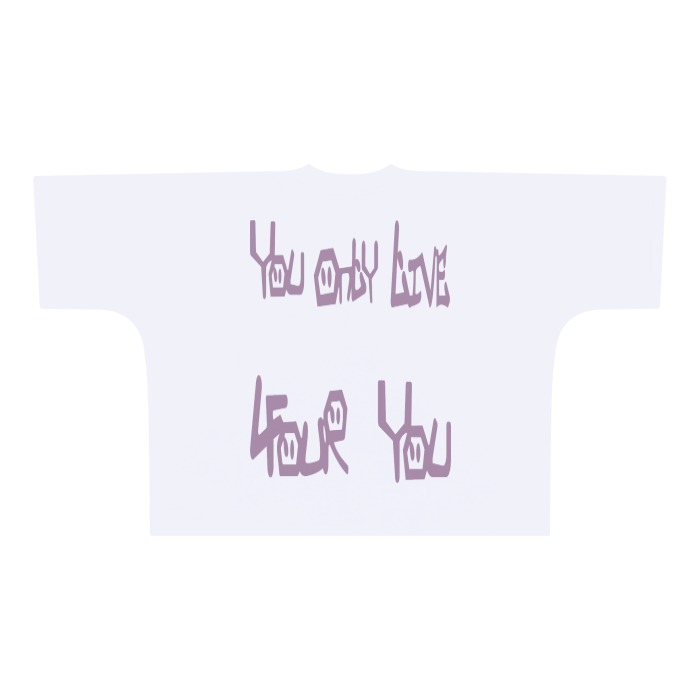 Yolfy cut boxy tee
