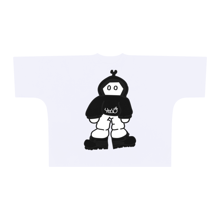 Yolfy Cut Boxy Tee