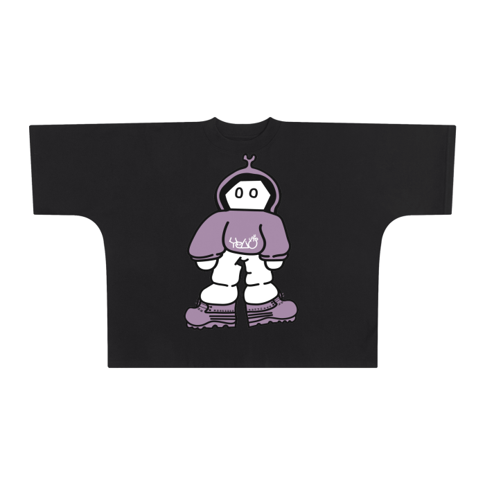 Yolfy cut boxy tee
