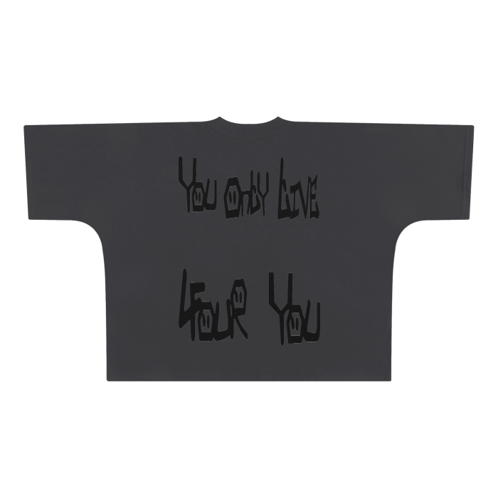 Yolfy Cut Boxy Tee