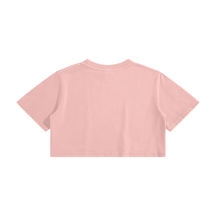 Yolfy woman crop top tee