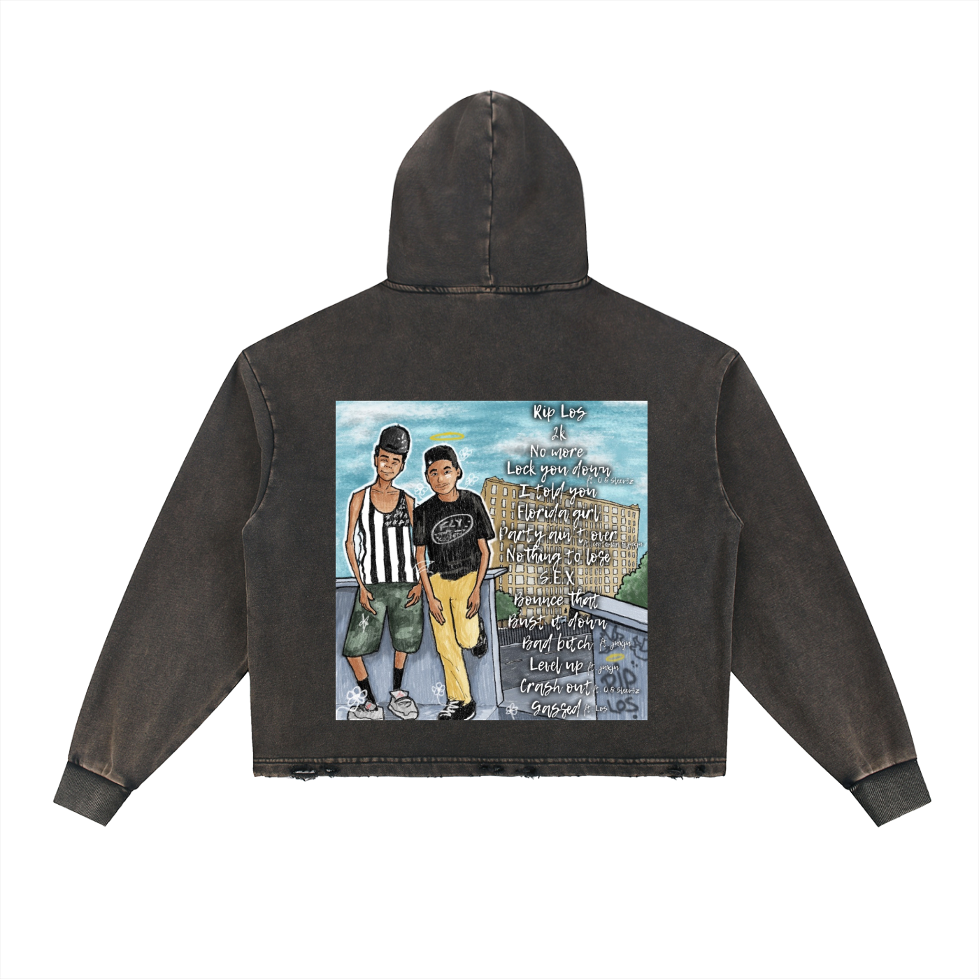 “In Los We Trust” hoodie