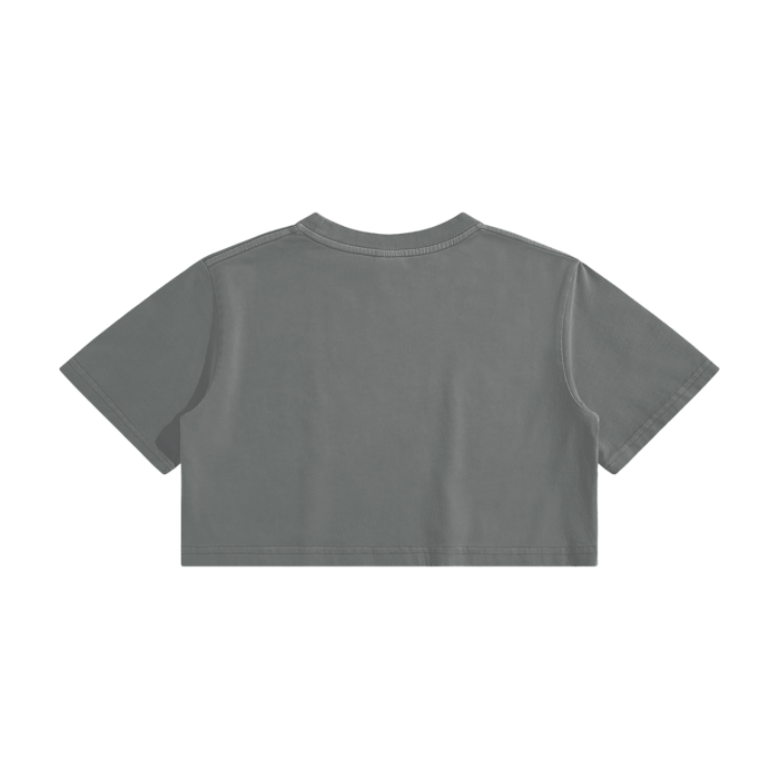 Yolfy woman crop top tee