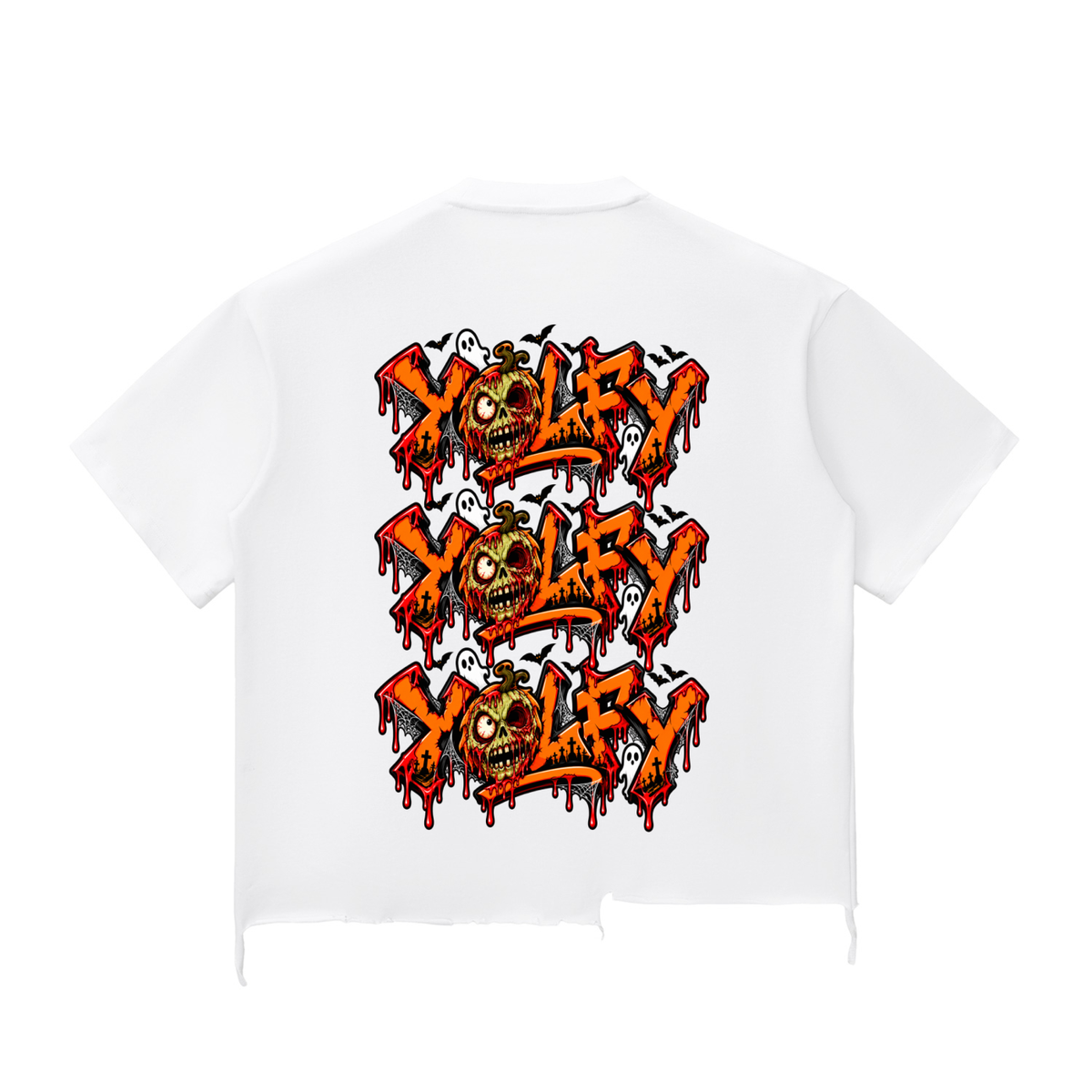 Halloween limited edition Yolfy zombie boxy tee