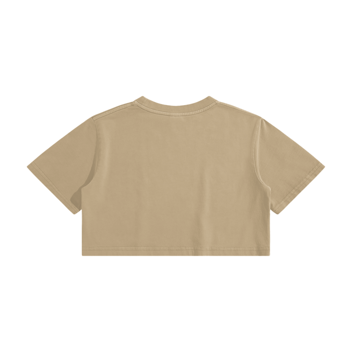 Yolfy woman crop top tee