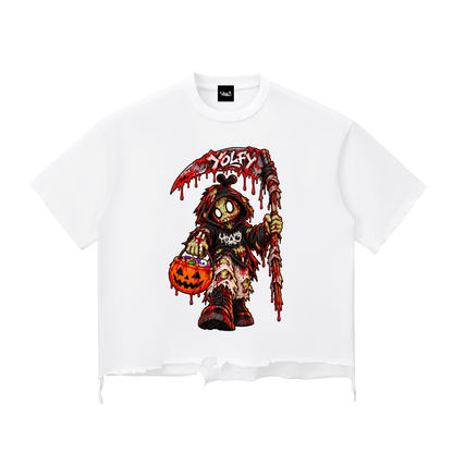 Halloween limited edition Yolfy zombie boxy tee