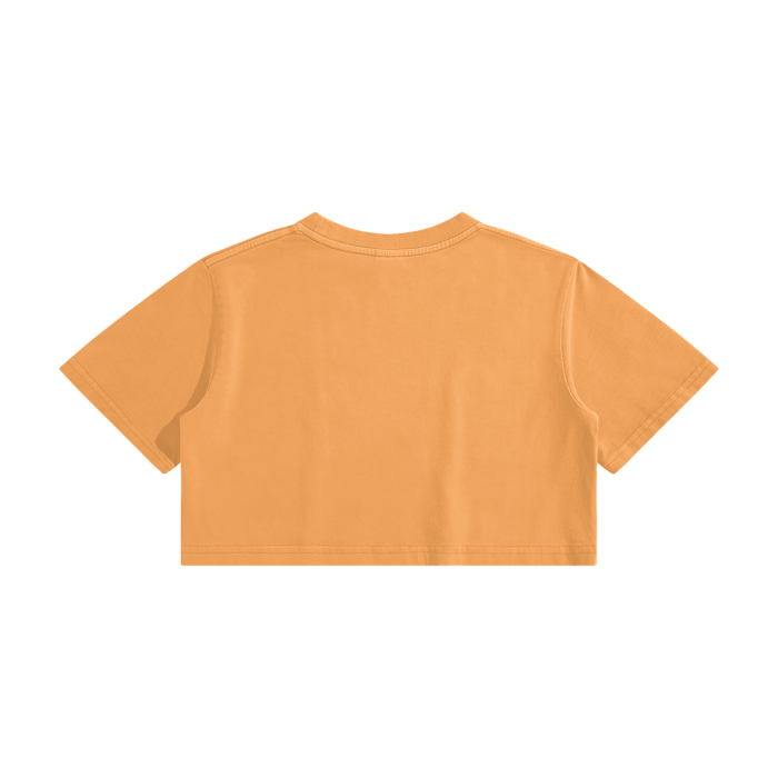 Yolfy woman crop top tee