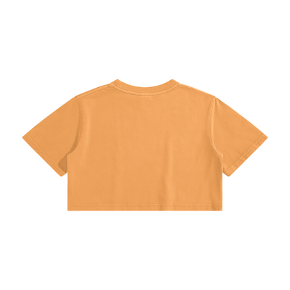 Yolfy woman crop top tee